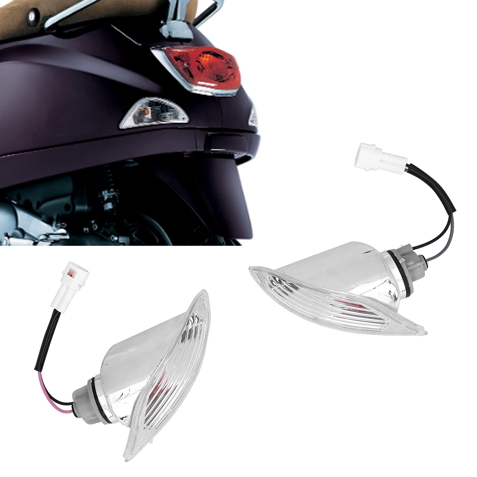 ★専用出品【ベスパ】ウインカー他多数 Amazon | XTevu オートバイリアインジケーター, リアウインカー, Vespa